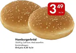 Snabbgross Hamburgerbröd erbjuda