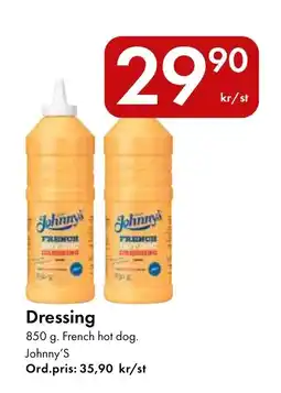 Snabbgross Johnny's Dressing erbjuda