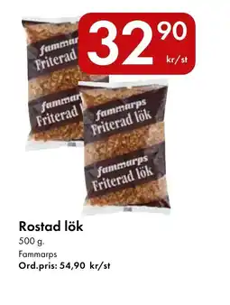 Snabbgross Fammarps Rostad lök erbjuda