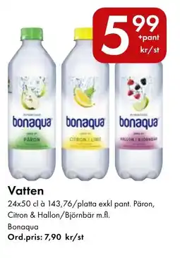 Snabbgross Bonaqua Vatten erbjuda