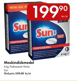 Snabbgross Sun Maskindiskmedel erbjuda