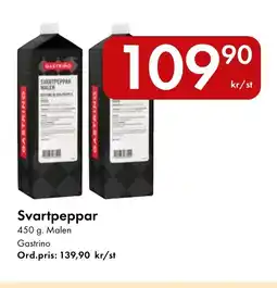 Snabbgross Gastrino Svartpeppar erbjuda