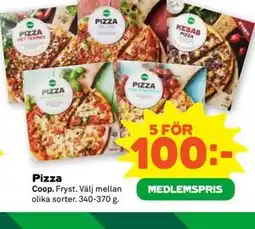 Stora Coop Pizza, Medlemspris erbjuda