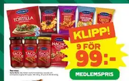 Stora Coop Tex-mex, Medlemspris erbjuda