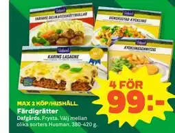Stora Coop Färdigrätter erbjuda