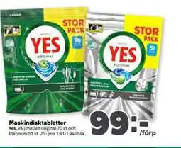 Stora Coop Maskindisktabletter erbjuda