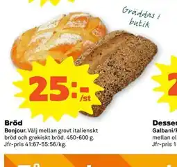 Stora Coop Bröd erbjuda