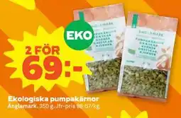 Stora Coop Ekologiska pumpakärnor erbjuda