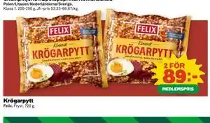 Krögarpytt, Medlemspris