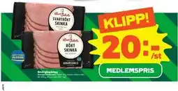 Stora Coop Smörgåspålägg, Medlemspris erbjuda