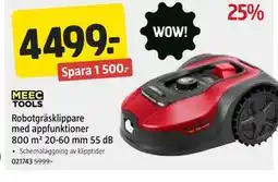 Jula Robotgräsklippare med appfunktioner erbjuda