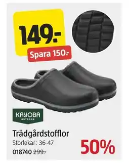 Jula Trädgårdstofflor erbjuda