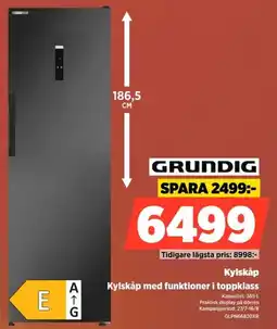 Power Grundig Kylskåp Kylskåp med funktioner i toppklass erbjuda