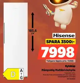 Power Hisense Kylskåp Mångsidig Multibrickshylla erbjuda
