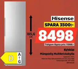 Power Hisense Kylskåp Mångsidig Multibrickshylla erbjuda