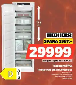 Power Liebherr Integrerad frys Integrerad SmartDeviceBox erbjuda