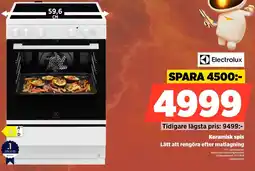 Power Electrolux Keramisk spis Lätt att rengöra efter matlagning erbjuda