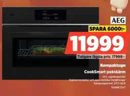 Power Aeg Kompaktugn CookSmart pekskärm erbjuda