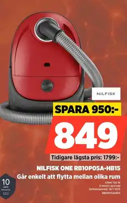 Power NILFISK ONE RB10P05A-HB15 Går enkelt att flytta mellan olika rum erbjuda