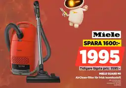 Power MIELE GUARD M1 AirClean-filter för frisk inomhusluft erbjuda