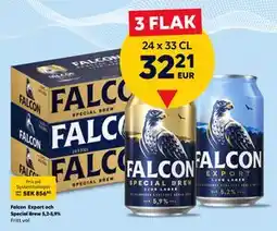Border Shop Falcon Export och Special Brew 5,2-5,9%, EUR 32.21 erbjuda