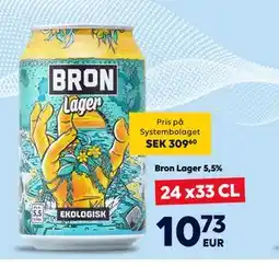 Border Shop Bron Lager 5,5%, EUR 10.73 erbjuda