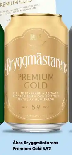 Border Shop Åbro Bryggmästarens Premium Gold 5,9%, EUR 27.24 erbjuda