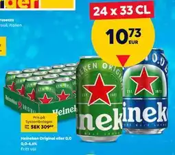 Border Shop Heineken Original eller 0,0, EUR 10.73 erbjuda