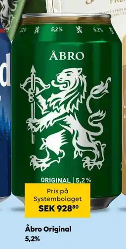 Border Shop Åbro Original 5,2%, EUR 27.24 erbjuda