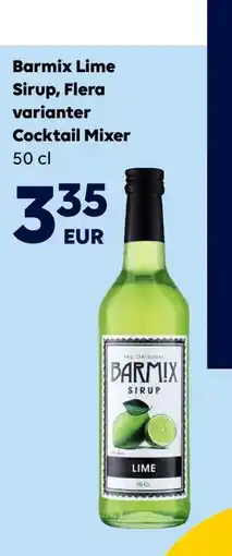Border Shop Barmix Lime Sirup, Flera varianter Cocktail Mixer, EUR 3.35 erbjuda