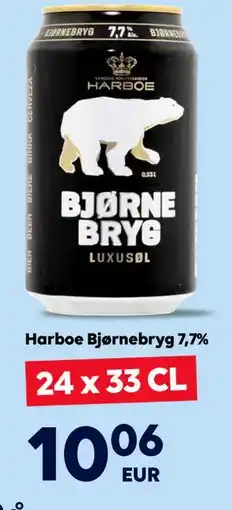 Border Shop Harboe Bjørnebryg 7,7%, EUR 10.06 erbjuda