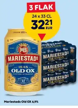 Border Shop Mariestads Old OX 6,9%, EUR 32.21 erbjuda
