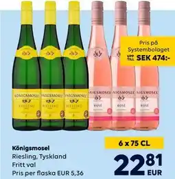 Border Shop Königsmosel, EUR 22.81 erbjuda