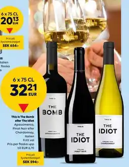 Border Shop This Is The Bomb eller The Idiot, EUR 32.21 erbjuda