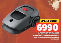 Power MOVA ROBOTIC LAWN MOWER MOVA 600 Smart kartläggning & hindersundvikande erbjuda