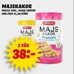 Nelins FRIGGS Majskakor erbjuda