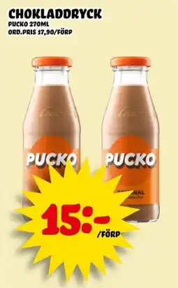 Nelins Pucko Chokladdryck erbjuda