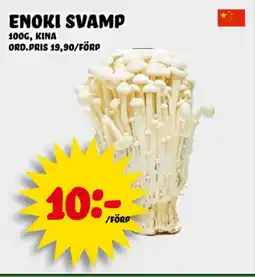 Nelins Enoki svamp erbjuda