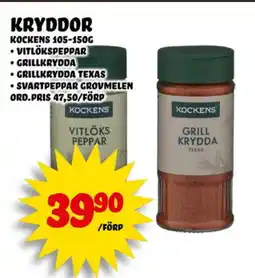 Nelins KOCKENS Kryddor erbjuda