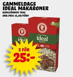 Nelins KUNGSÖRNEN Gammeldags ideal makaroner erbjuda