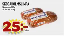 Nelins Skogaholm Skogaholmslimpa erbjuda