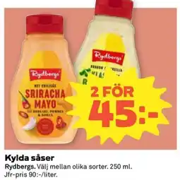 Coop Konsum Rydbergs Kylda såser erbjuda
