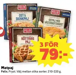 Coop Konsum Felix Matpaj erbjuda