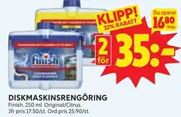 Ica Hajen Lagpris Finish Diskmaskinsrengöring erbjuda