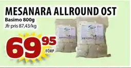 Matvärlden Tensta Basimo Mesanara allround ost erbjuda