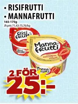 Matvärlden Tensta Risifrutti • Mannafrutti erbjuda