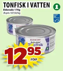 Matvärlden Tensta Eldorado Tonfisk i vatten erbjuda