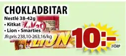 Matvärlden Tensta Nestlé Chokladbitar erbjuda