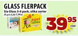 Matvärlden Tensta Sia Glass flerpack erbjuda