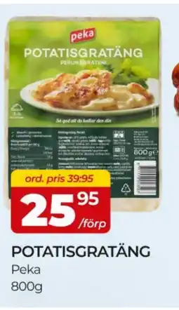 Matrix Butikerna Peka Potatisgratäng erbjuda